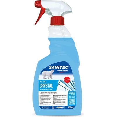 Sanitec Професионален препарат за стъкла 750мл (1918)