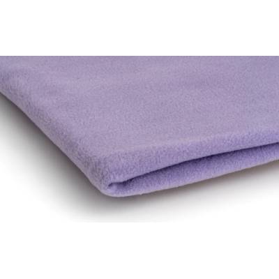 Polar fleece látka 200 g/m², šířka 150 cm, světle fialový, metráž