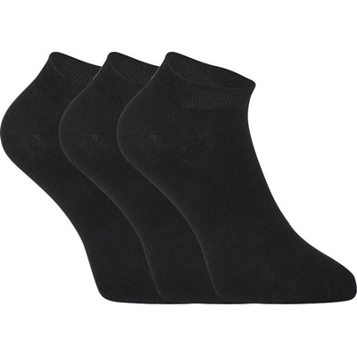 Styx 3Pack ponožky nízke bambusové 3HBN960 čierne