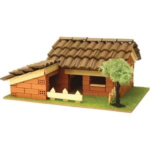 DOMUS Къща с истински тухли, комплект за начинаещи 4 (40114)