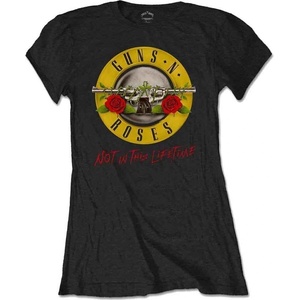 Guns N' Roses Not In This Lifetime Tour (Back Print) Black L Дамски Риза (GNRTS35LB03)