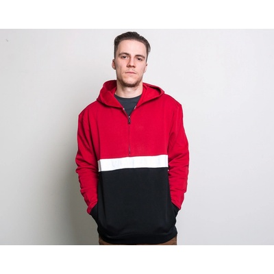 Guess Isaac HZ Hoodie red and black /white F59E