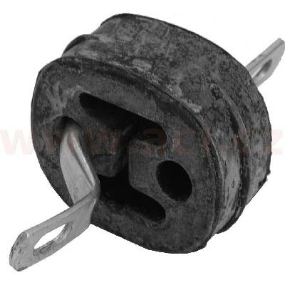 Gumový závěs výfuku s kovovým držákem (rozteč 94 mm) ACI V 1809-51