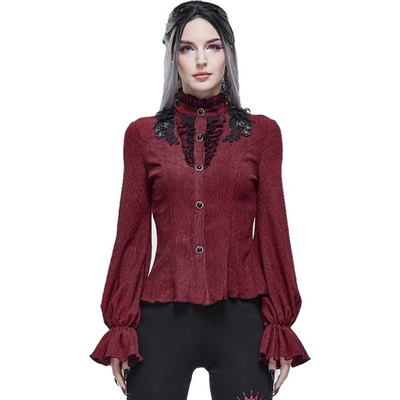 Devil fashion 3D appliqued shoulder gothic