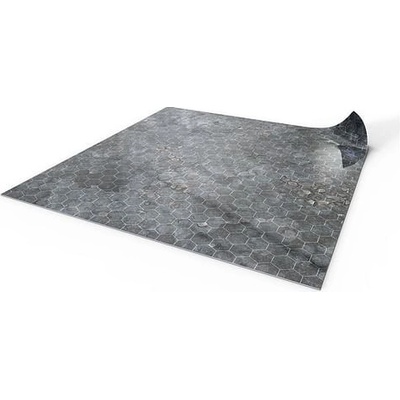 Herní podložka Dungeon hexová mřížka, 50 x 50 cm