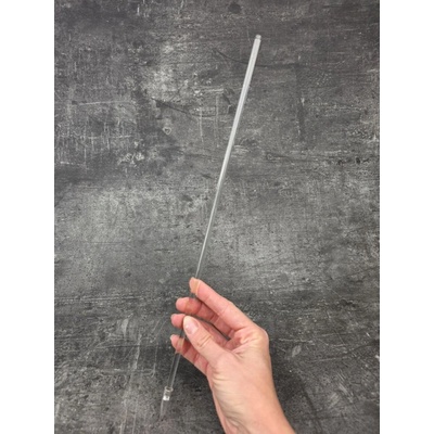 Opora rostlin - průhledná tyč 6mm/ 40cm