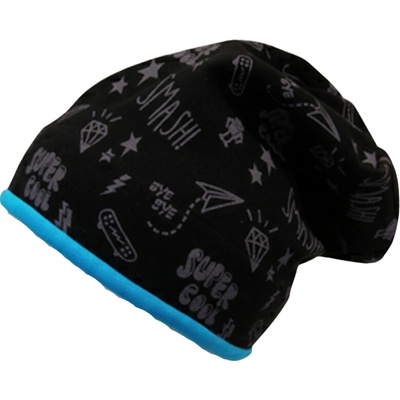 Rockino chlapecká podzimní/jarní čepice černá