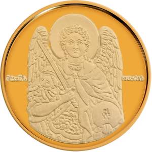 Macoins gold Златен медал Архангел Михаил