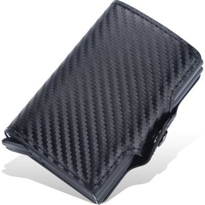 MINI WALLET Izmael Double Meg KP25395 čierna