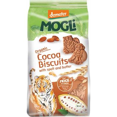 Mogli Какаови бисквити Mogli - 125 g (BB201652)
