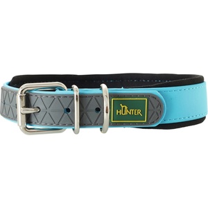 HUNTER Нашийник за куче Hunter Collar Convenience Comfort Dog collar - Turquoise - размер Halsumfang 27-35 cm (057-0108-0412)