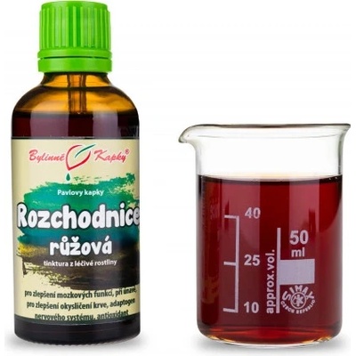 Bylinné kapky Rhodiola rozchodnica rodiola TCM bylinné kvapky tinktúra 50 ml