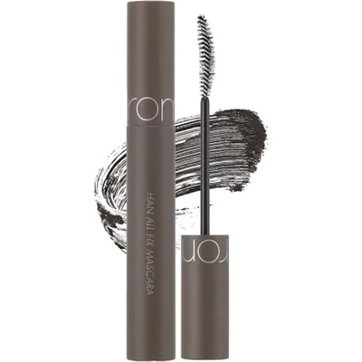 Rom&nd Han All Fix Mascara - L02 Long Ash - Удължаваща спирала за мигли в сиво - 7г