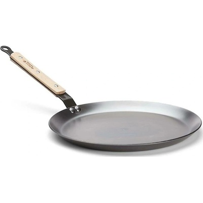 de Buyer Ocelová pánev na palačinky MINERAL B BOIS 24cm