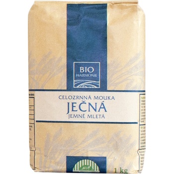 Bioharmonie Ječná mouka celozrnná jemně mletá 1kg