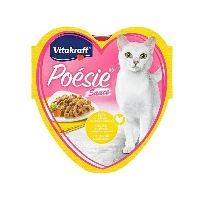 Vitakraft Cat Poésie šťáva kuře & zel. 85 g