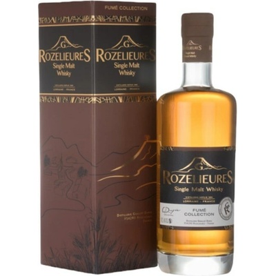 Rozelieures Whisky Fumé Collection 46% 0,7 l (karton)