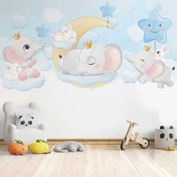 Image 1 of Art gift Детски фототапет - Слончето принц