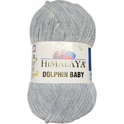 Příze Dolphin Baby 80380 světlá šedomodrá
