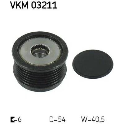 Předstihová spojka SKF VKM 03211