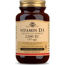 Solgar Vitamín D3 2200 IU 50 kapsúl