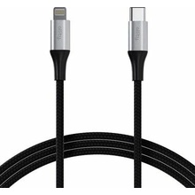 Allity AUC-01 Dátový USB-C/Lightning, 2m, černý