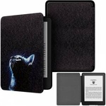 Stradour Kindle Paperwhite 6/ Colorsoft/ Signature Edition- Moon Cat graphic case