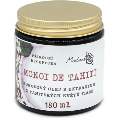 Medarek Monoi de Tahiti – Kokosový olej s macerátem z květů Tiaré 180 ml