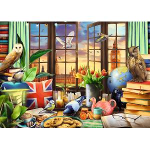Trefl - Puzzle Premium Plus Tea Time: All things British - 1 000 piese