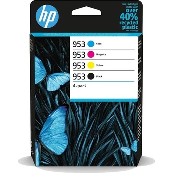 HP Касета за HP OfficeJet Pro 7720/7730/7740/8210/8218/8710/8715/8718/8720/8725/8730/8740 - B/C/M/Y - 6ZC69AE - HP 953 - Оригинална, Заб. : 1000/3x700 брой копия (6ZC69AE)