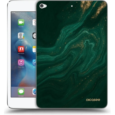 Picasee silikónový prehľadný obal pre Apple iPad mini 4 Green