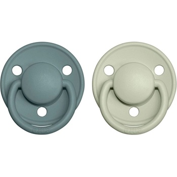 BIBS De Lux Natural Rubber Size 2: 6+ months биберон 2 бр