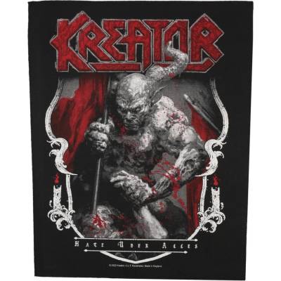 veľká nášivka KREATOR - HATE UBER ALLES - RAZAMATAZ - BP1232