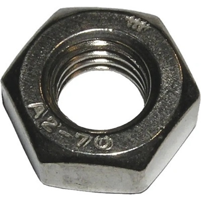 Šestihranná matice 3/8" závit (podobné DIN 934) nerez A2, 1 ks – Sleviste.cz
