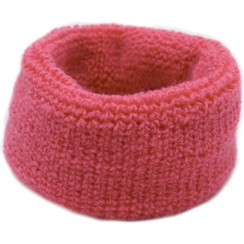 Velká froté gumička růžová Barva: růžovo-červená