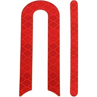 Xiaomi Mi Electric Scooter 2 M365 - Reflexné Nálepky Celá Sada (Červená), Red