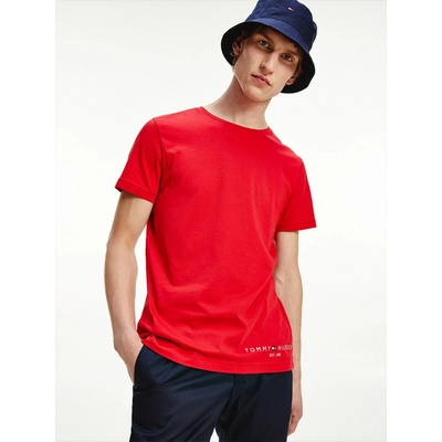 Tommy Hilfiger pánske tričko Logo červené