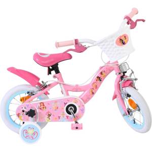 E & L Cycles Детски велосипед с помощни колела E&L cycles - Disney Princess, 12 (20521-FW12)