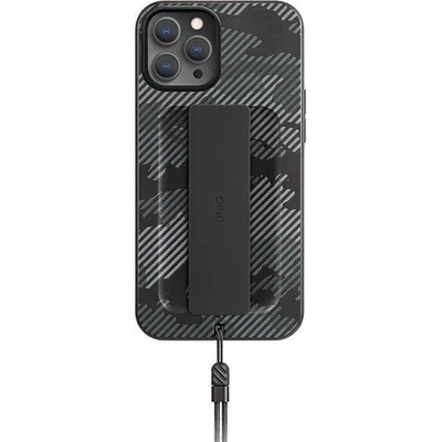 Uniq Калъф с Лента за Ръка за iPhone 12/Pro, Uniq Heldro Antimicrobial Case, Камофлажен (8886463676646)
