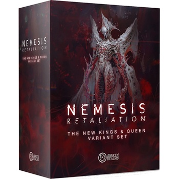 Awaken Realms Разширение за настолна игра Nemesis: Retaliation - New Kings & Queen Variant Set (AWR-NEM209)