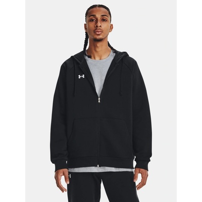 Under Armour UA Rival Fleece FZ Hoodie čierna