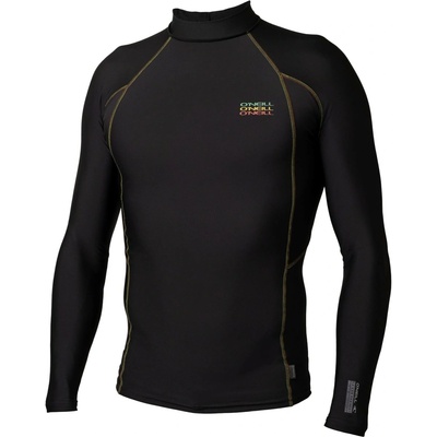 O'Neill TRVLR Graphic Skins L/S Rash black/black multi rasta