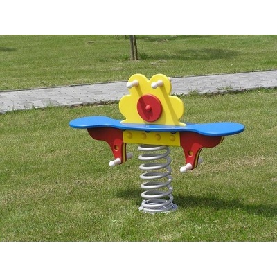 PlaygRound System pružinová hojdačka polyetylén Kvietok
