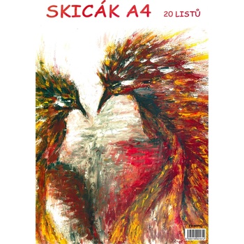 Skicák A4 20 listov