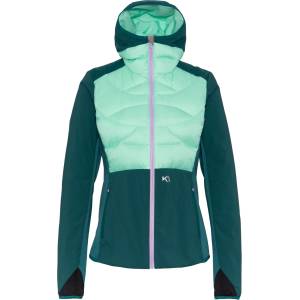 Kari Traa Дамско пухено яке Kari Traa Women's Tirill Thermal Jacket Down jacket - Peacock (104-4077-1312)