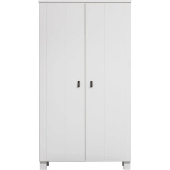 WOOOD Гардероб от бял бор 111x202 cm Ties - WOOOD (375011-W)