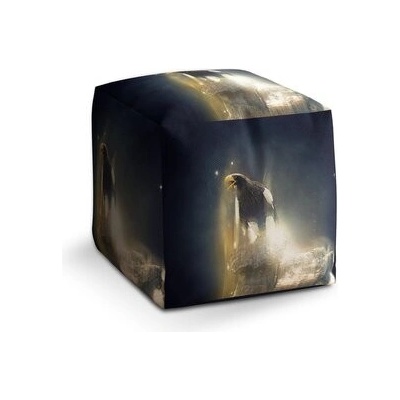 Sablio Taburet Cube Orel: 40x40x40 cm