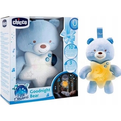 Chicco Goodnight Bear modrá