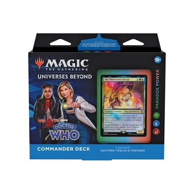 Wizards of the Coast Magic The Gathering Doctor Who Commander Deck Paradox Power