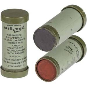 Mil-Tec Черно-кафява боя за камуфлаж за капак (16342000)
